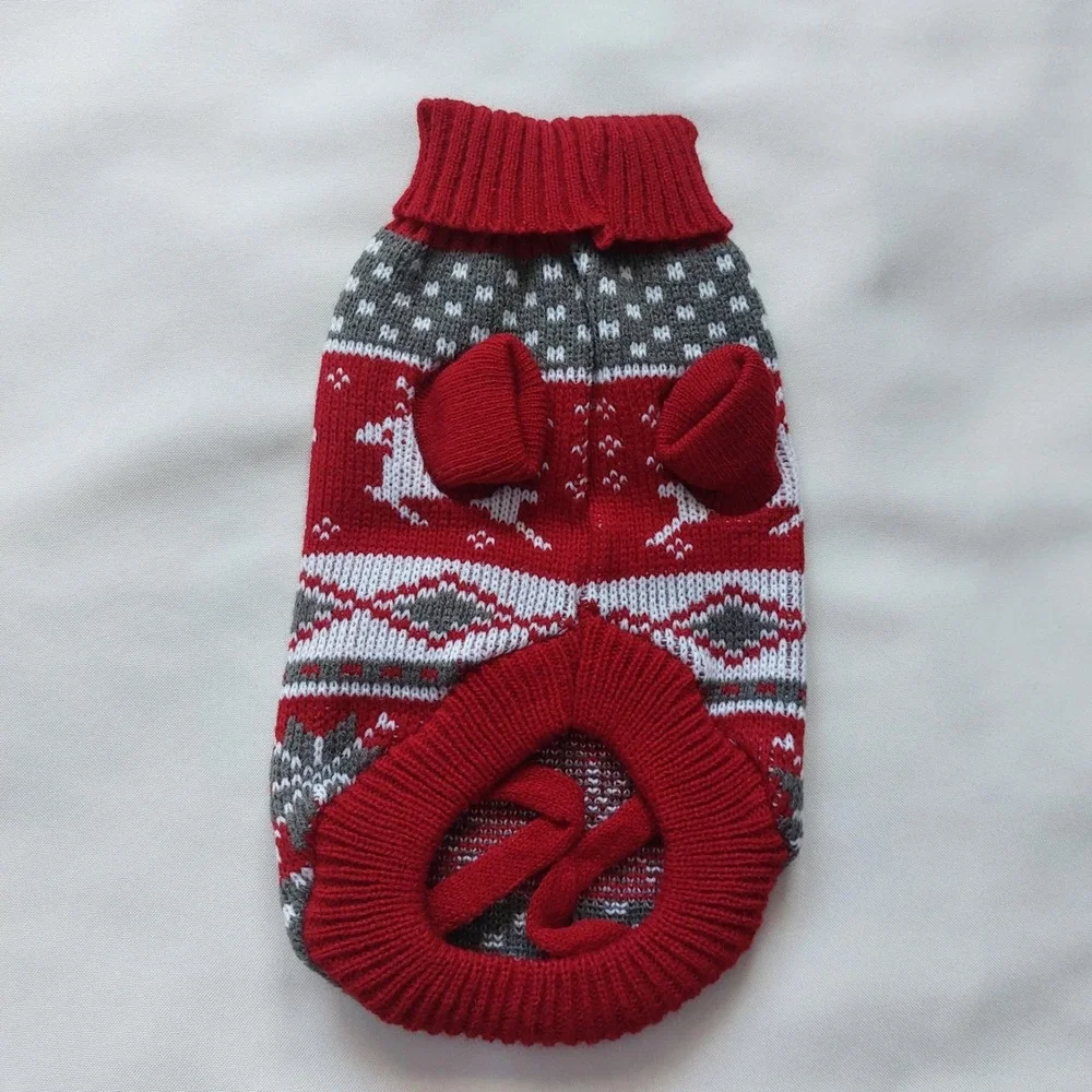 Dog Pet Christmas, Winter Sweater NWOT In Packaging Size 10‎